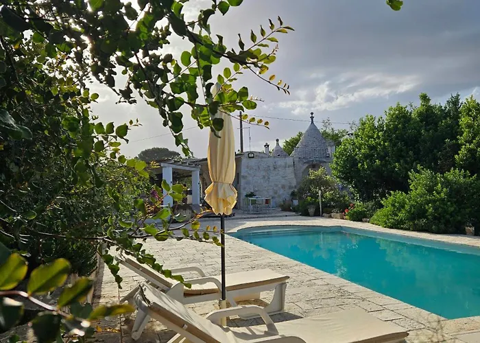 빌라 Trullo Di Angela - With Private Pool 오스투니